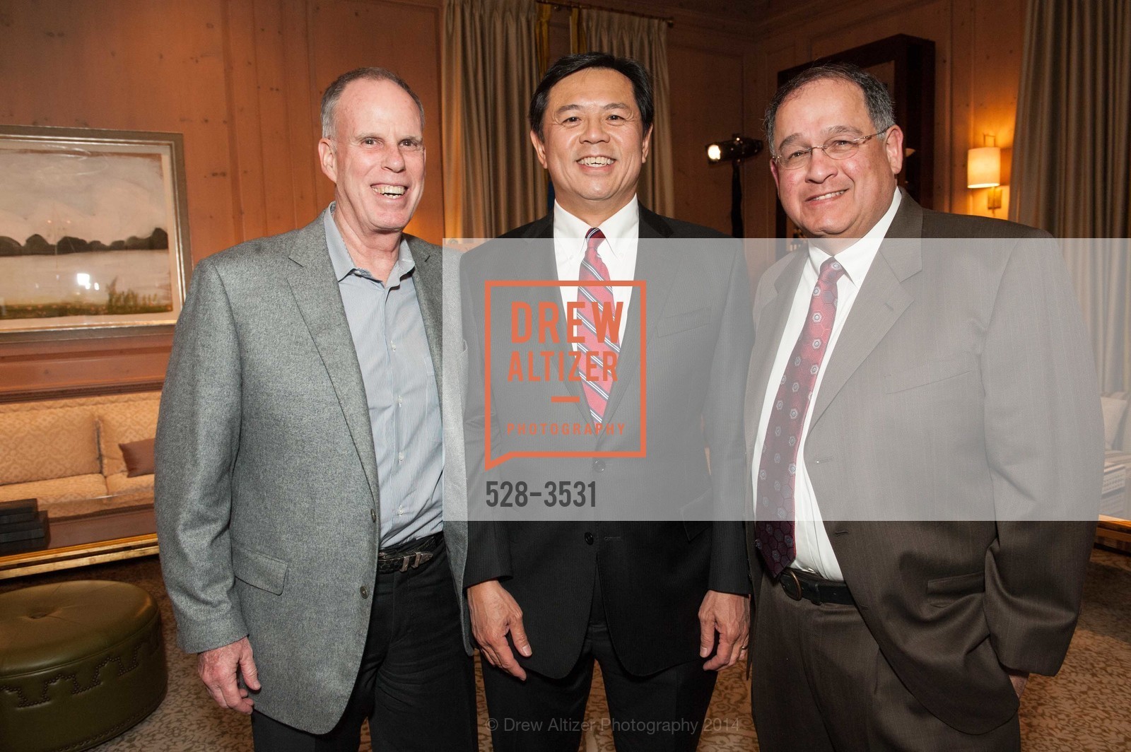 Larry Krieger, Darryl Woo, Keith Yarak, PHILANTHROPY and SHOW TUNES in THE PENTHOUSE, US, February 19th, 2014, Photo #528-3531 Larry Krieger, Darryl Woo, Keith Yarak, Photo #528-3531
