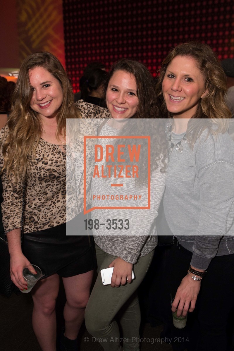 Faryn Schatz, Laura Wilson, Lisa Griuzas, 7x7 Hosts Opening Party for Keith Haring's Exhibit at DeYOUNG MUSEUM, US, November 14th, 2014, Photo #198-3533 Faryn Schatz, Laura Wilson, Lisa Griuzas, Photo #198-3533