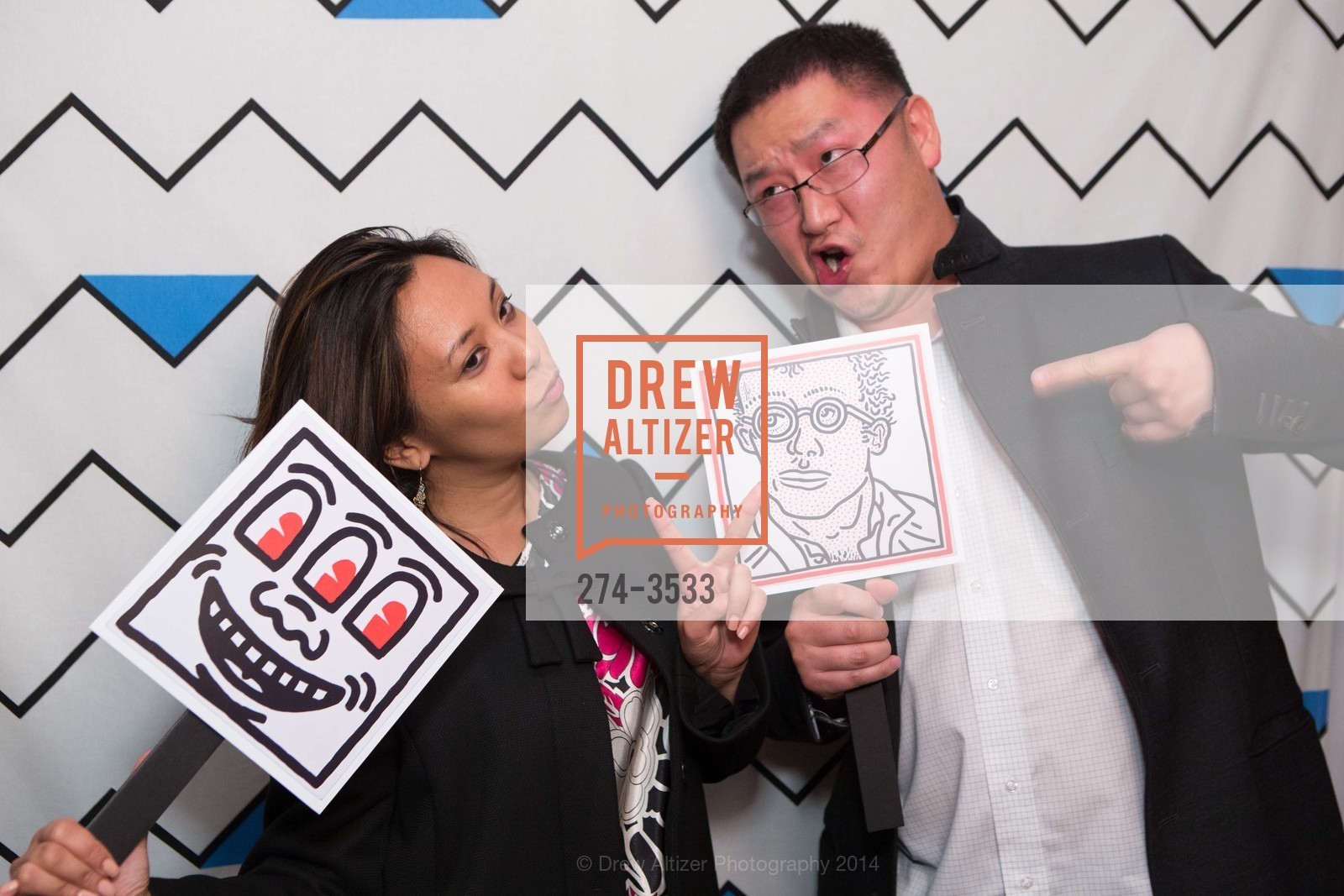 Kristine Sabella, 7x7 Hosts Opening Party for Keith Haring's Exhibit at DeYOUNG MUSEUM, US, November 14th, 2014, Photo #274-3533 Kristine Sabella, Photo #274-3533
