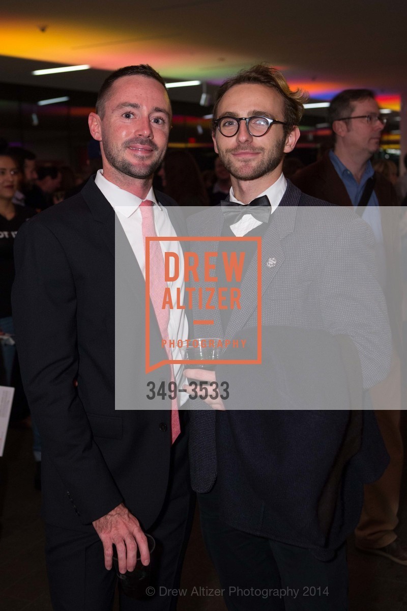 Tyler Vaughn, Nemo Hoti, 7x7 Hosts Opening Party for Keith Haring's Exhibit at DeYOUNG MUSEUM, US, November 14th, 2014, Photo #349-3533 Tyler Vaughn, Nemo Hoti, Photo #349-3533
