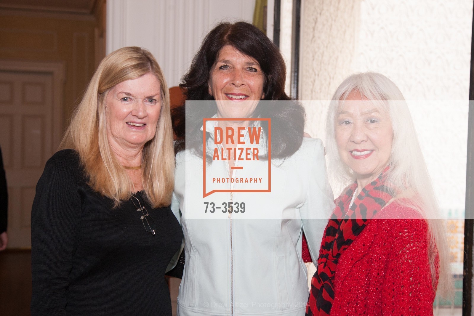 Ann Brown, Lianne Thompson, Agnes Chen Brown, Attitudinal Healing Launch Party at the PENTHOUSE, FAIRMONT Nob Hill, US, March 26th, 2014, Photo #73-3539 Ann Brown, Lianne Thompson, Agnes Chen Brown, Photo #73-3539