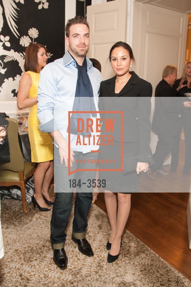 Kal Holczler, Bahya Murad, Attitudinal Healing Launch Party at the PENTHOUSE, FAIRMONT Nob Hill, US, March 26th, 2014, Photo #184-3539 Kal Holczler, Bahya Murad, Photo #184-3539