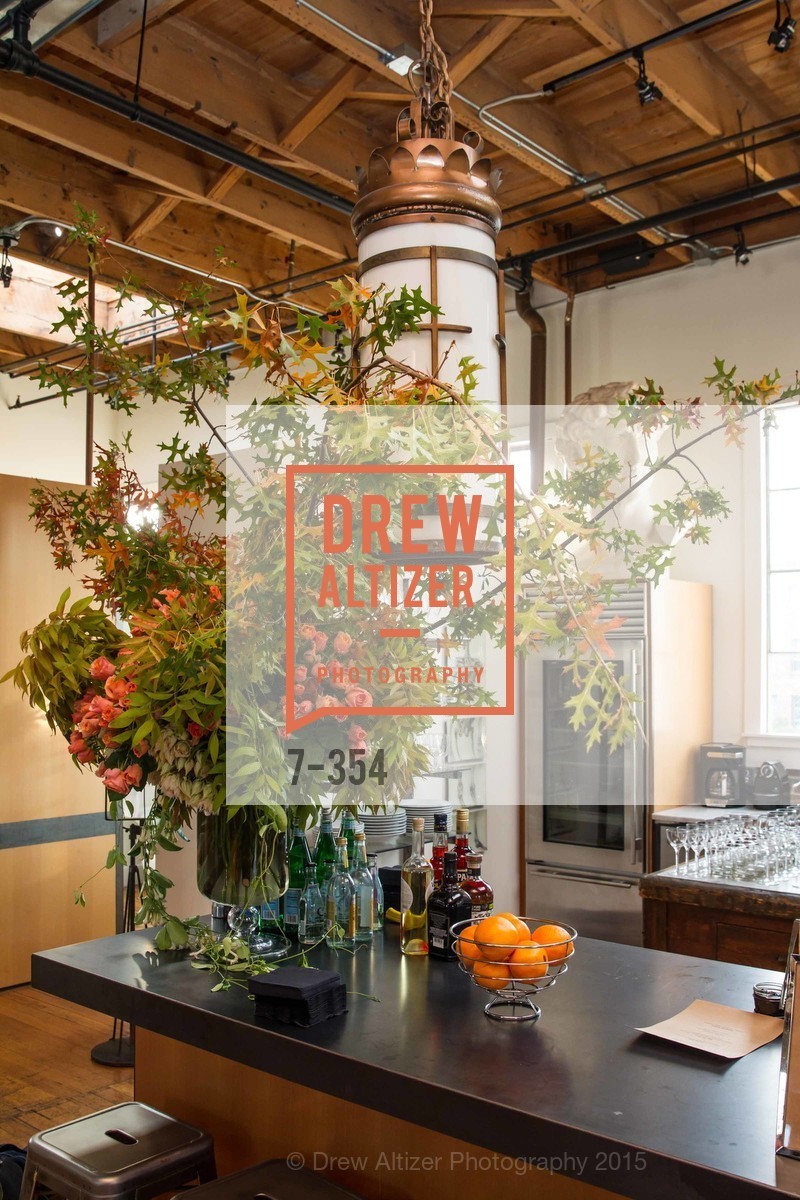 Atmosphere, Ken Fulk Hosts A David Downton Book Signing Party, Ken Fulk's Loft. 310 7th St, October 9th, 2015,Drew Altizer, Drew Altizer Photography, full-service agency, private events, San Francisco photographer, photographer california