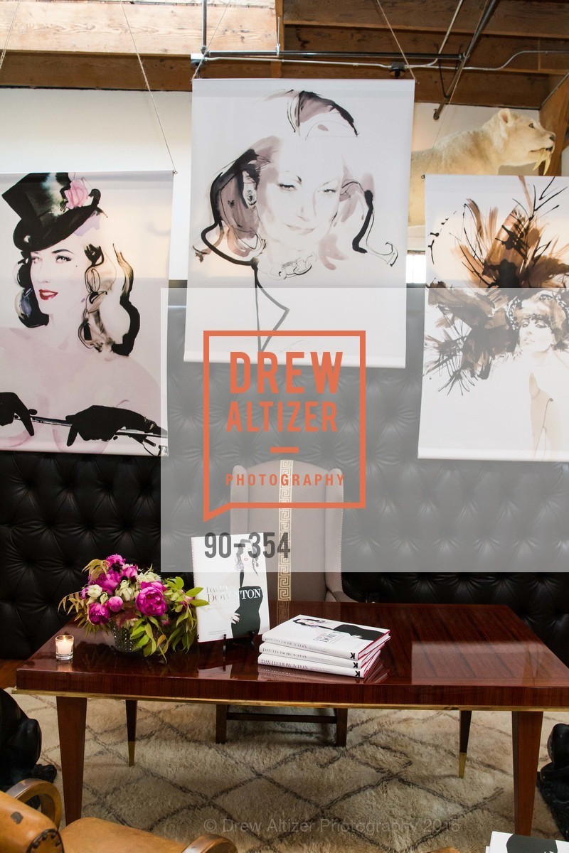 Atmosphere, Ken Fulk Hosts A David Downton Book Signing Party, Ken Fulk's Loft. 310 7th St, October 9th, 2015,Drew Altizer, Drew Altizer Photography, full-service agency, private events, San Francisco photographer, photographer california