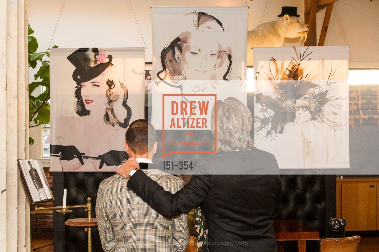 Ken Fulk, David Downton, Ken Fulk Hosts A David Downton Book Signing Party, Ken Fulk's Loft. 310 7th St, October 9th, 2015,Drew Altizer, Drew Altizer Photography, full-service agency, private events, San Francisco photographer, photographer california
