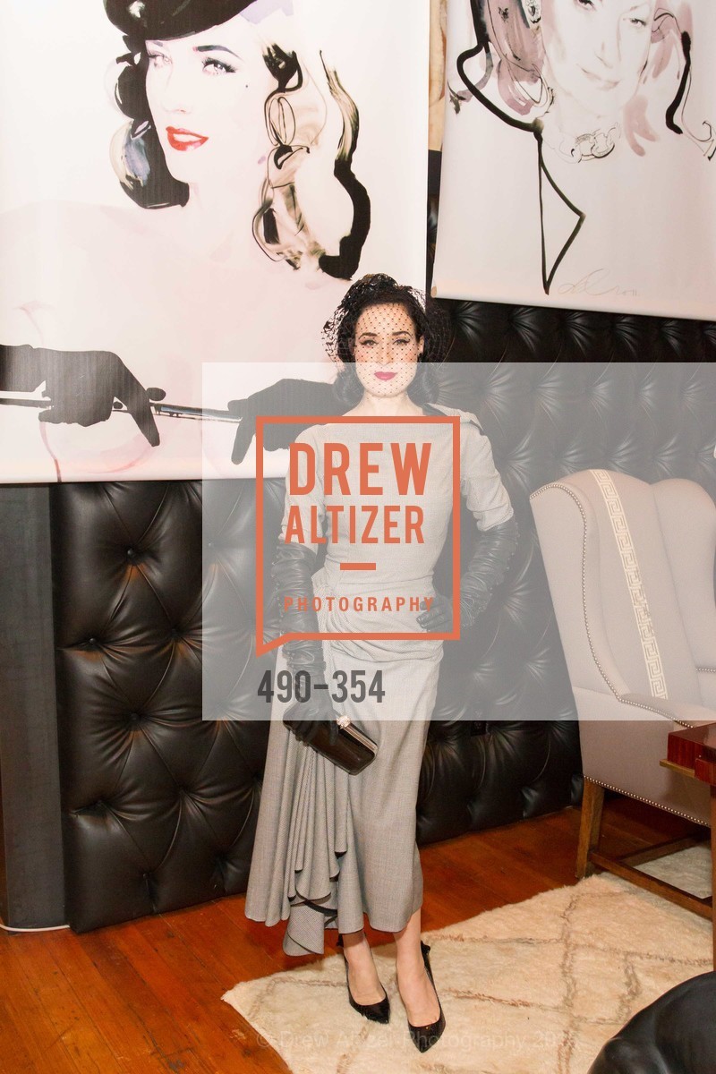 Dita Von Teese, Ken Fulk Hosts A David Downton Book Signing Party, Ken Fulk's Loft. 310 7th St, October 9th, 2015,Drew Altizer, Drew Altizer Photography, full-service agency, private events, San Francisco photographer, photographer california