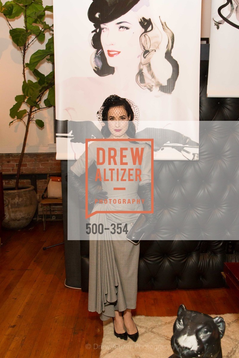 Dita Von Teese, Ken Fulk Hosts A David Downton Book Signing Party, Ken Fulk's Loft. 310 7th St, October 9th, 2015,Drew Altizer, Drew Altizer Photography, full-service agency, private events, San Francisco photographer, photographer california