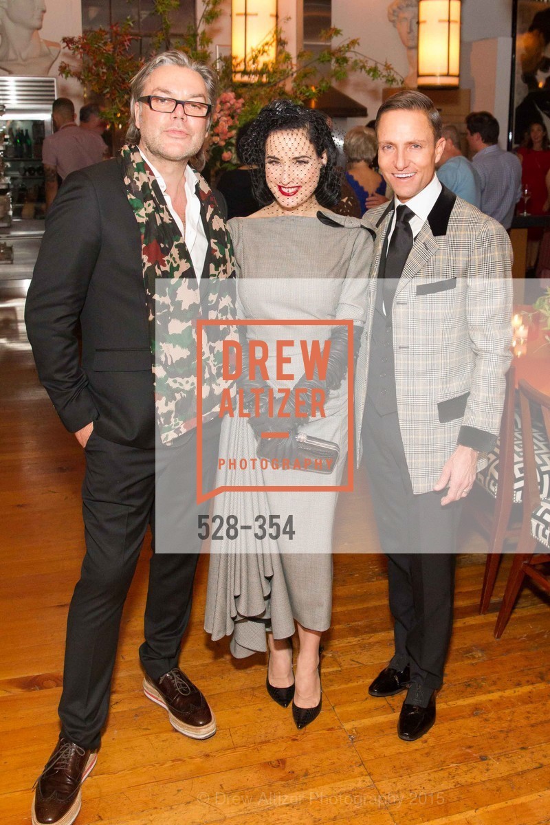David Downton, Dita Von Teese, Ken Fulk, Ken Fulk Hosts A David Downton Book Signing Party, Ken Fulk's Loft. 310 7th St, October 9th, 2015,Drew Altizer, Drew Altizer Photography, full-service agency, private events, San Francisco photographer, photographer california