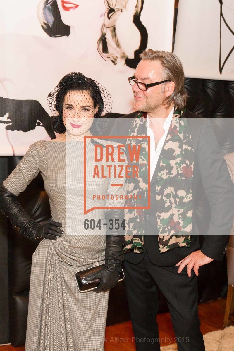 Dita Von Teese, David Downton, Ken Fulk Hosts A David Downton Book Signing Party, Ken Fulk's Loft. 310 7th St, October 9th, 2015,Drew Altizer, Drew Altizer Photography, full-service event agency, private events, San Francisco photographer, photographer California