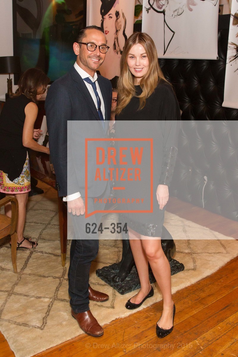 Damien Smith, Tatiana Sorokko, Ken Fulk Hosts A David Downton Book Signing Party, Ken Fulk's Loft. 310 7th St, October 9th, 2015,Drew Altizer, Drew Altizer Photography, full-service event agency, private events, San Francisco photographer, photographer California
