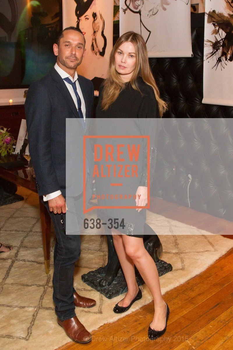 Damien Smith, Tatiana Sorokko, Ken Fulk Hosts A David Downton Book Signing Party, Ken Fulk's Loft. 310 7th St, October 9th, 2015,Drew Altizer, Drew Altizer Photography, full-service agency, private events, San Francisco photographer, photographer california