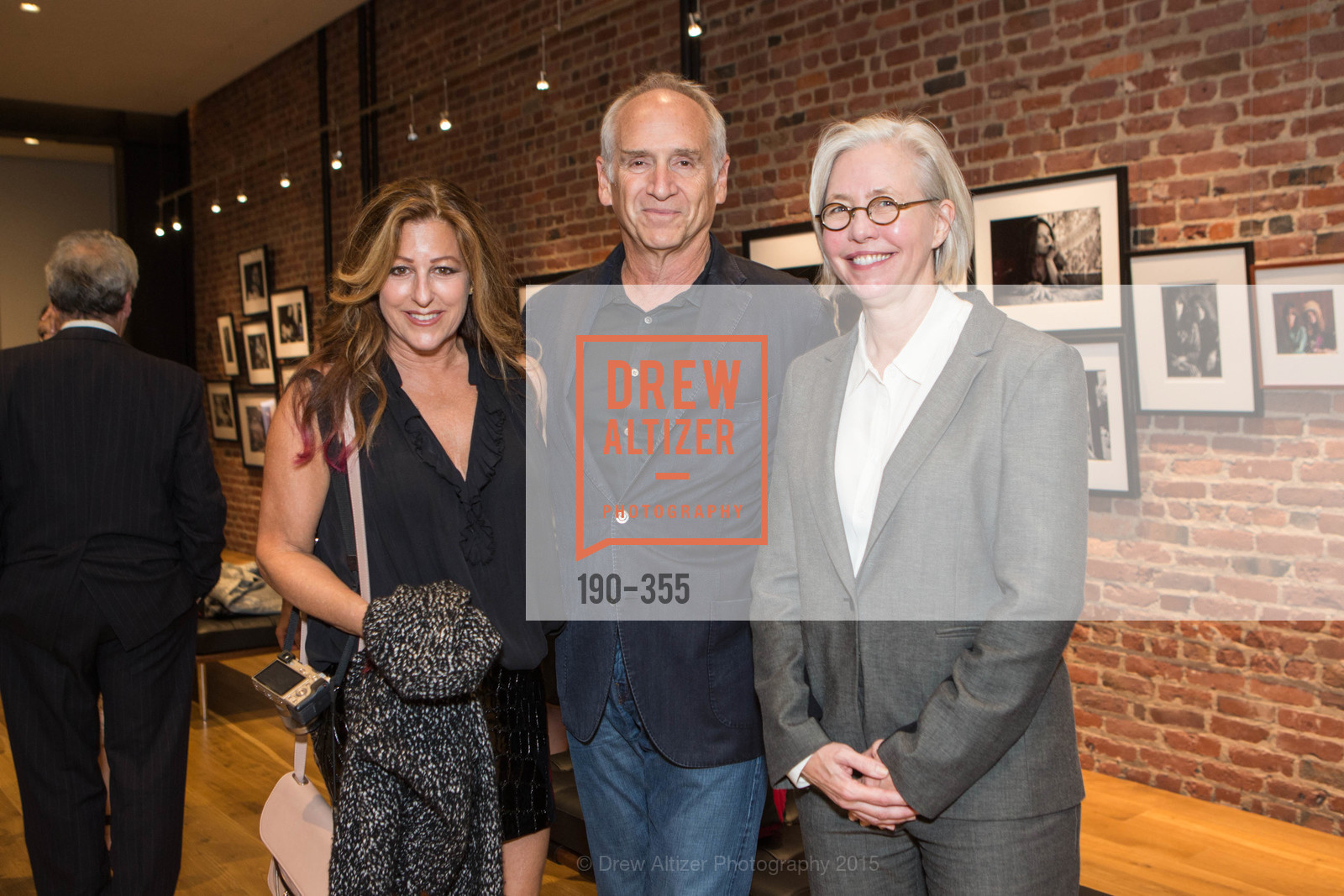Victoria Loren Miller, Greg Sieck, Nan Keeton, SFMOMA Contemporary Vision Award Launch Party, Leica. 463 Bush St, October 8th, 2015,Drew Altizer, Drew Altizer Photography, full-service agency, private events, San Francisco photographer, photographer california