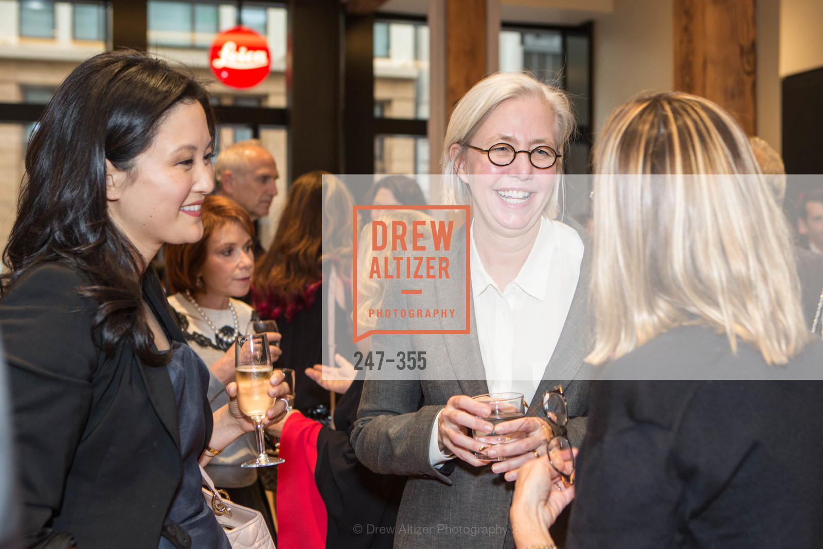 Catherine Kwong, Nan Keeton, SFMOMA Contemporary Vision Award Launch Party, Leica. 463 Bush St, October 8th, 2015,Drew Altizer, Drew Altizer Photography, full-service agency, private events, San Francisco photographer, photographer california