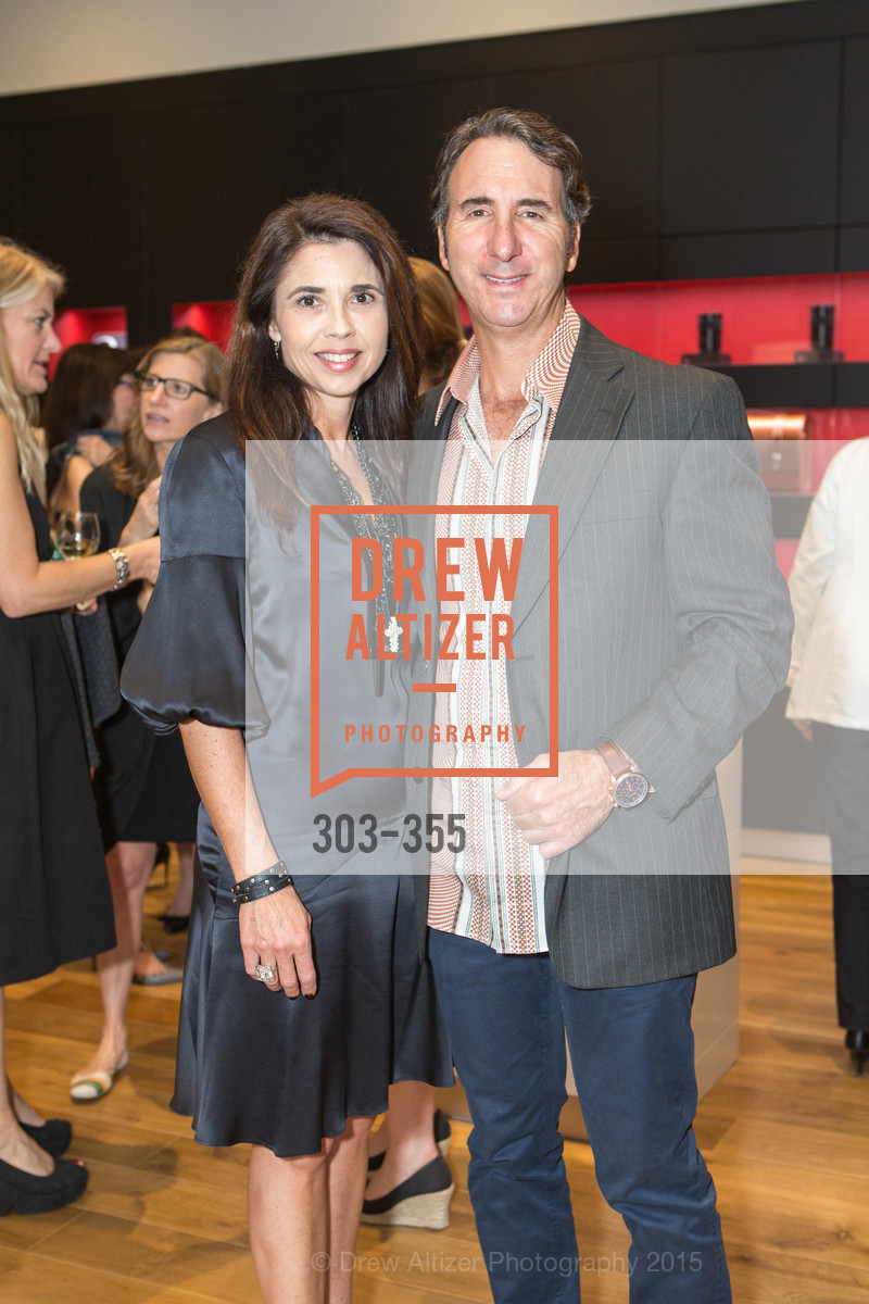 Candace Cavanaugh, Mario Rodighiero, SFMOMA Contemporary Vision Award Launch Party, Leica. Leica, . 463 Bush St, October 8th, 2015, Photo #303-355 Candace Cavanaugh, Mario Rodighiero, Photo #303-355