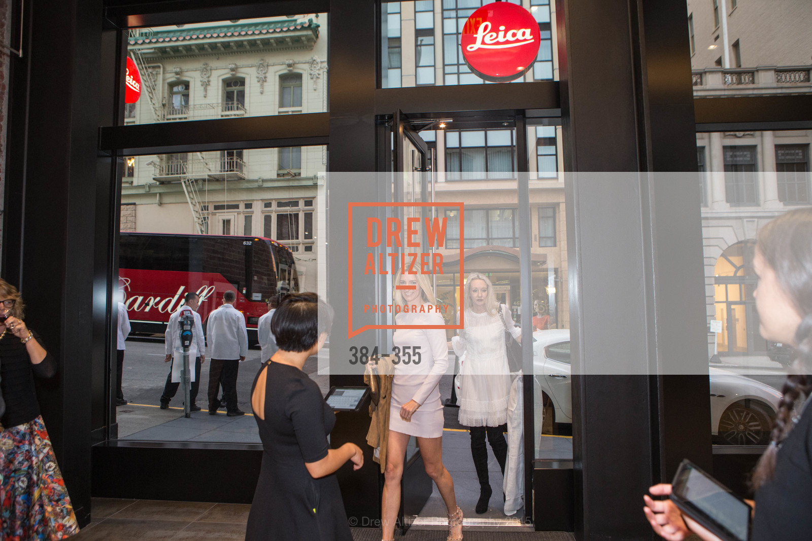 Meg Krebiel, Dorothy Torresi, SFMOMA Contemporary Vision Award Launch Party, Leica. Leica, . 463 Bush St, October 8th, 2015, Photo #384-355 Meg Krebiel, Dorothy Torresi, Photo #384-355