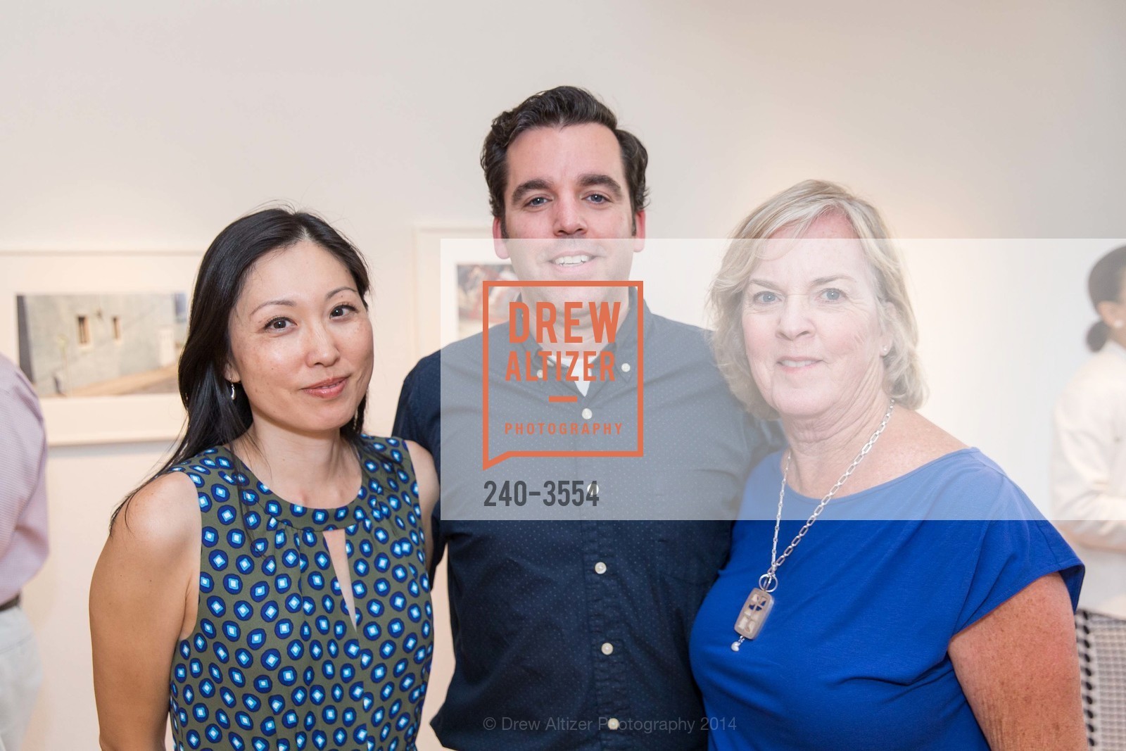 Karen Saracino, Joe Saracino, Deirdre Saracino, SOTHEBY'S in Silicon Valley: WILLIAM EGGLESTON Pop-Up Gallery Show at the BRYANT STREET GALLERY, US, September 15th, 2014, Photo #240-3554 Karen Saracino, Joe Saracino, Deirdre Saracino, Photo #240-3554