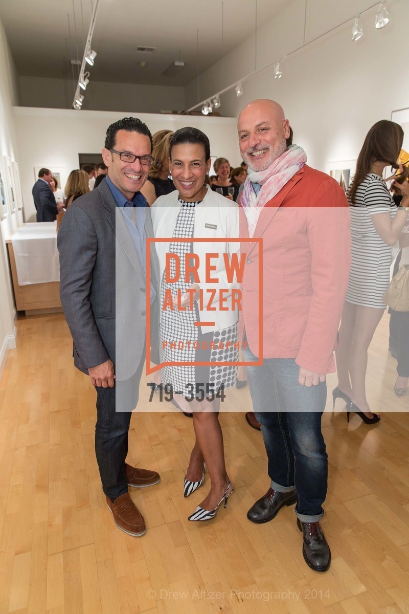 Stefano Pedretti, Andrea Fiuczynski, Michael Perrotta, SOTHEBY'S in Silicon Valley: WILLIAM EGGLESTON Pop-Up Gallery Show at the BRYANT STREET GALLERY, US, September 15th, 2014, Photo #719-3554 Stefano Pedretti, Andrea Fiuczynski, Michael Perrotta, Photo #719-3554