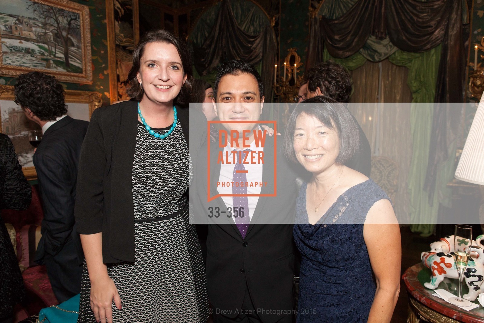 Kate Sheeran, Nicholan Phan, Stephanie Lee, Getty Hosts the New Century Chamber Orchestra, Private Residence, October 8th, 2015,Drew Altizer, Drew Altizer Photography, full-service agency, private events, San Francisco photographer, photographer california