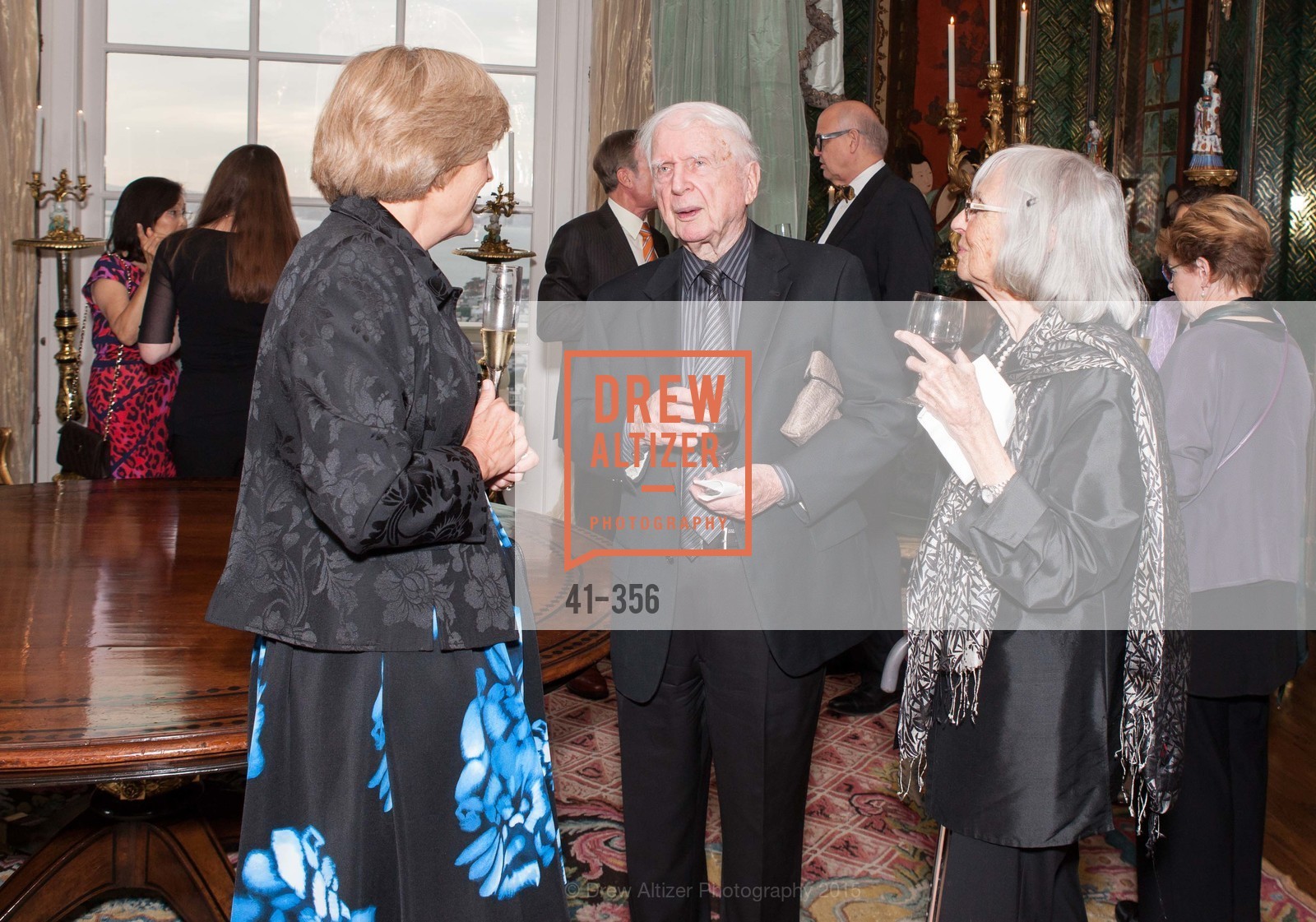 Carolyn Spitz, Stewart Canin, Virginia Canin, Getty Hosts the New Century Chamber Orchestra, Private Residence, October 8th, 2015,Drew Altizer, Drew Altizer Photography, full-service agency, private events, San Francisco photographer, photographer california