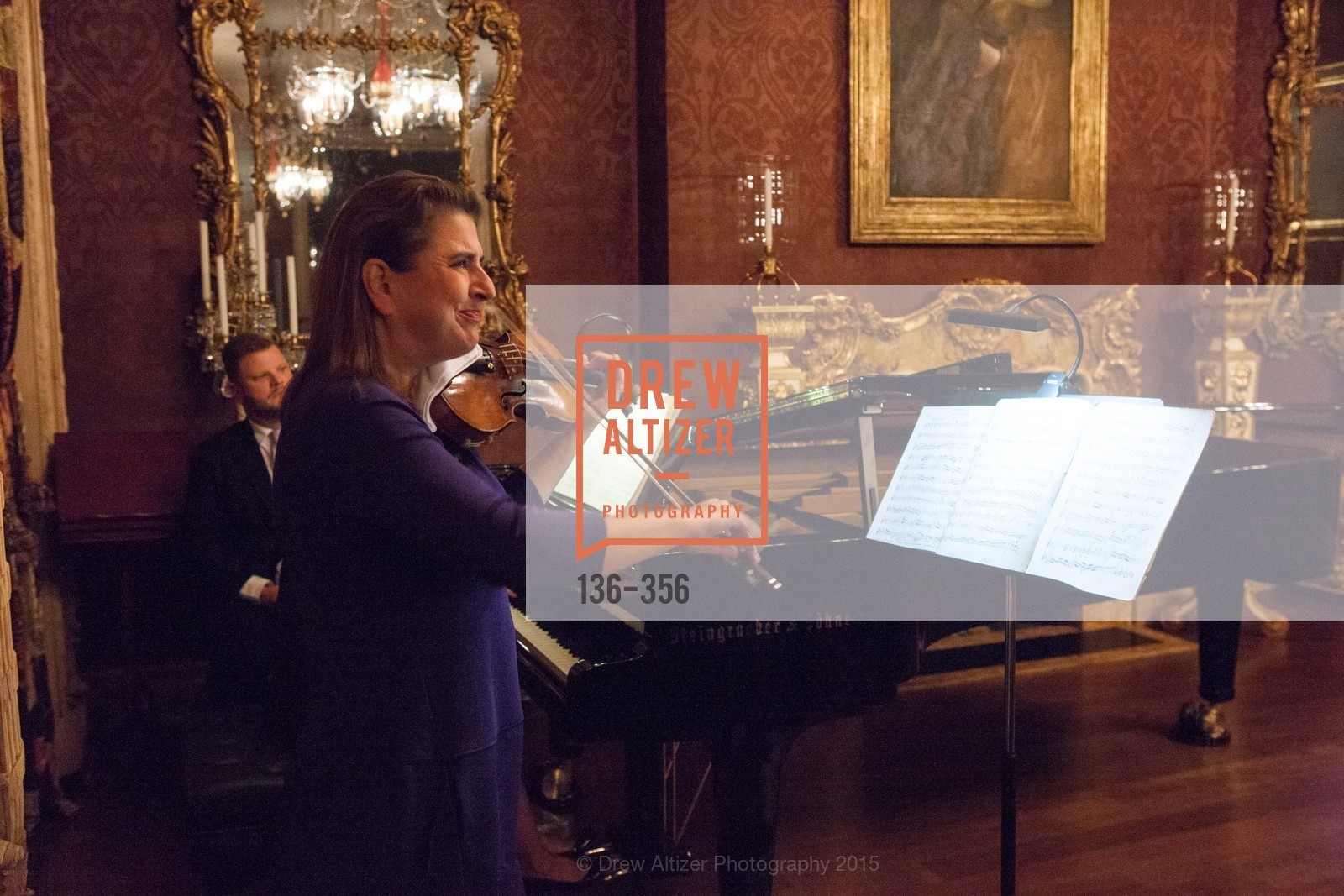 Nadja Salerno-Sonnenberg, Getty Hosts the New Century Chamber Orchestra, Private Residence, October 8th, 2015,Drew Altizer, Drew Altizer Photography, full-service agency, private events, San Francisco photographer, photographer california