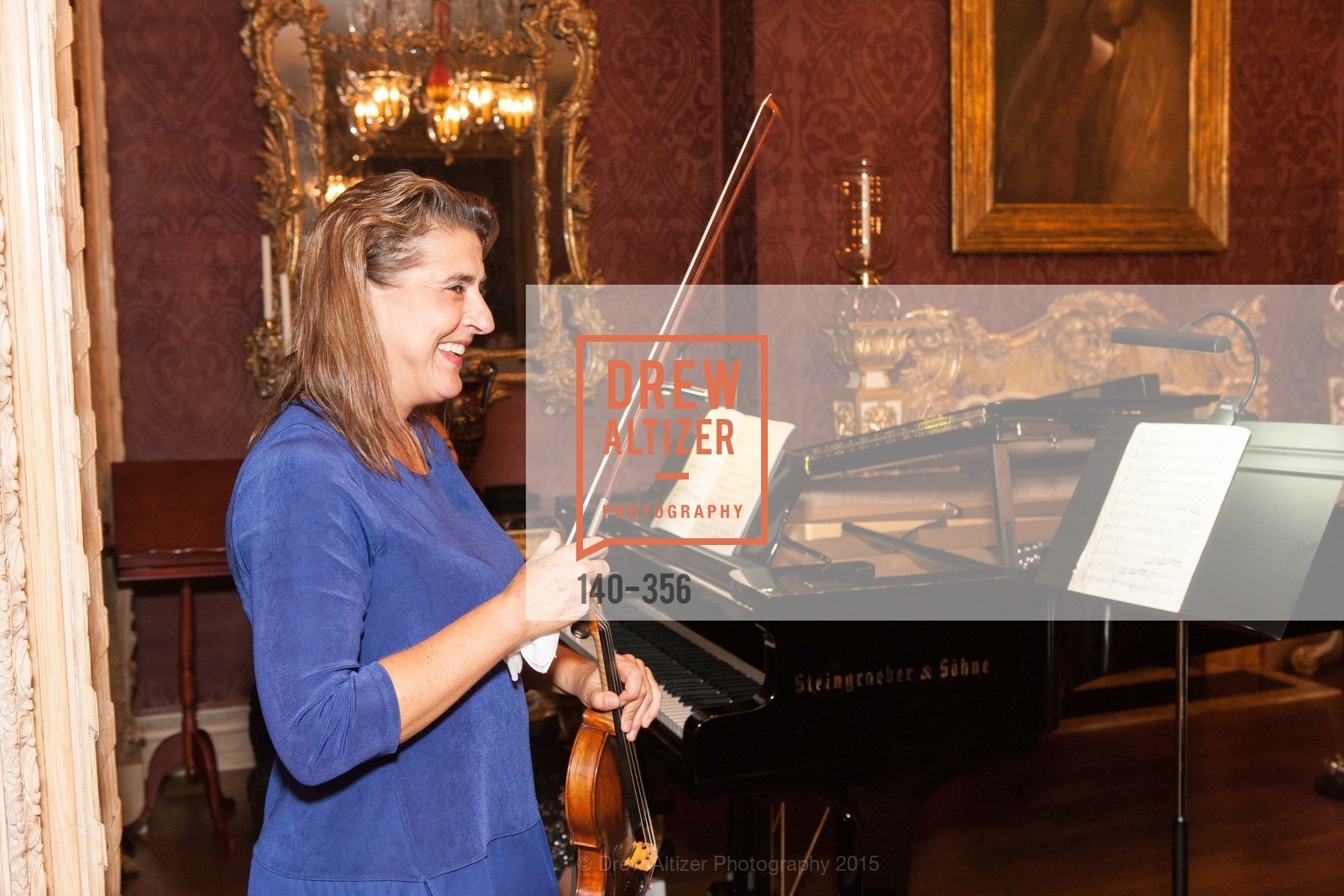 Nadja Salerno-Sonnenberg, Getty Hosts the New Century Chamber Orchestra, Getty Residence. Getty Residence, October 8th, 2015, Photo #140-356 Nadja Salerno-Sonnenberg, Photo #140-356