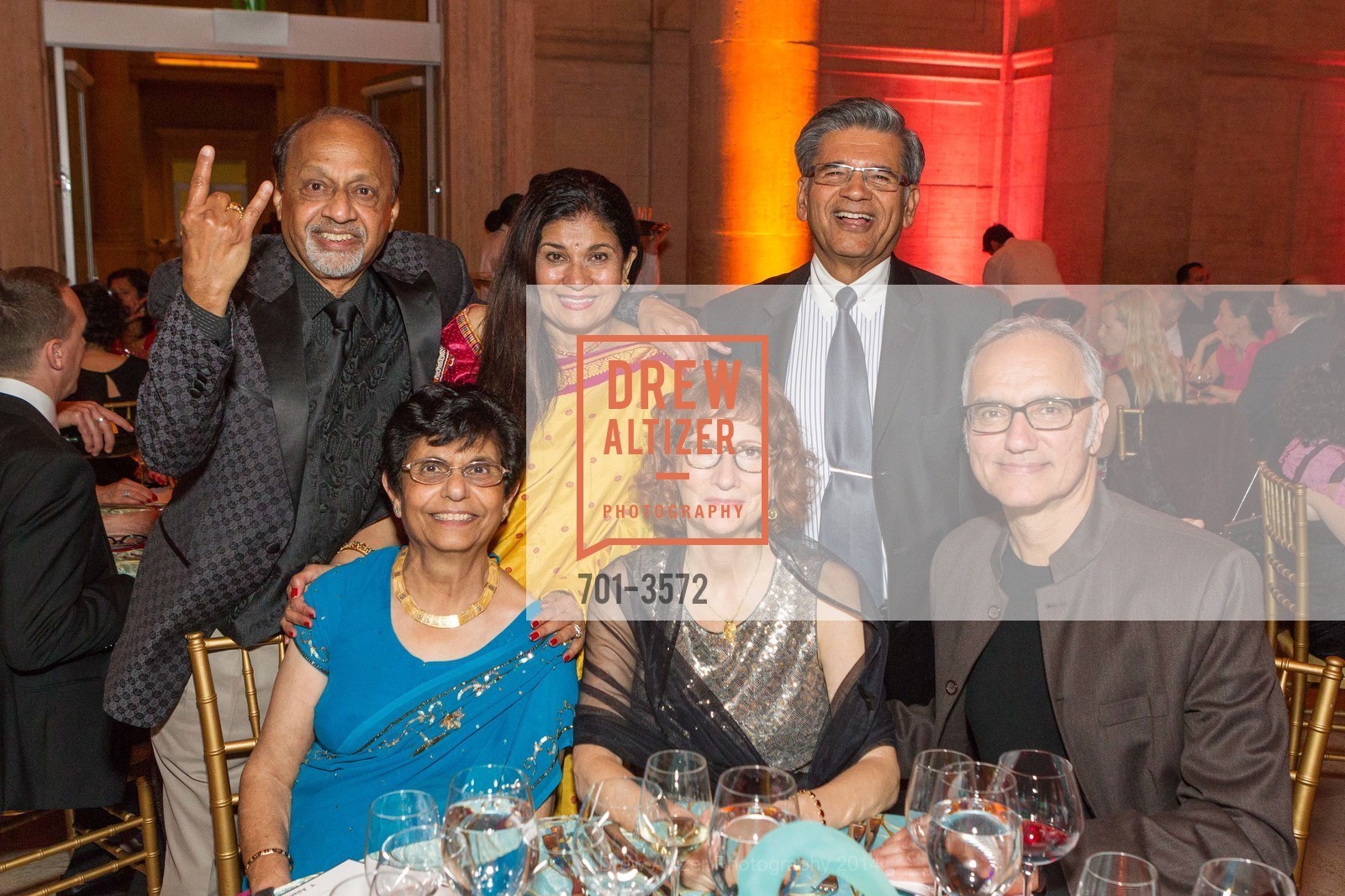 Seetharam Malavalli, Jyothi Malavalli, Melanie Doherty, David Rathod, YOGA Gala at the ASIAN ART MUSEUM, US, February 19th, 2014, Photo #701-3572 Seetharam Malavalli, Jyothi Malavalli, Melanie Doherty, David Rathod, Photo #701-3572