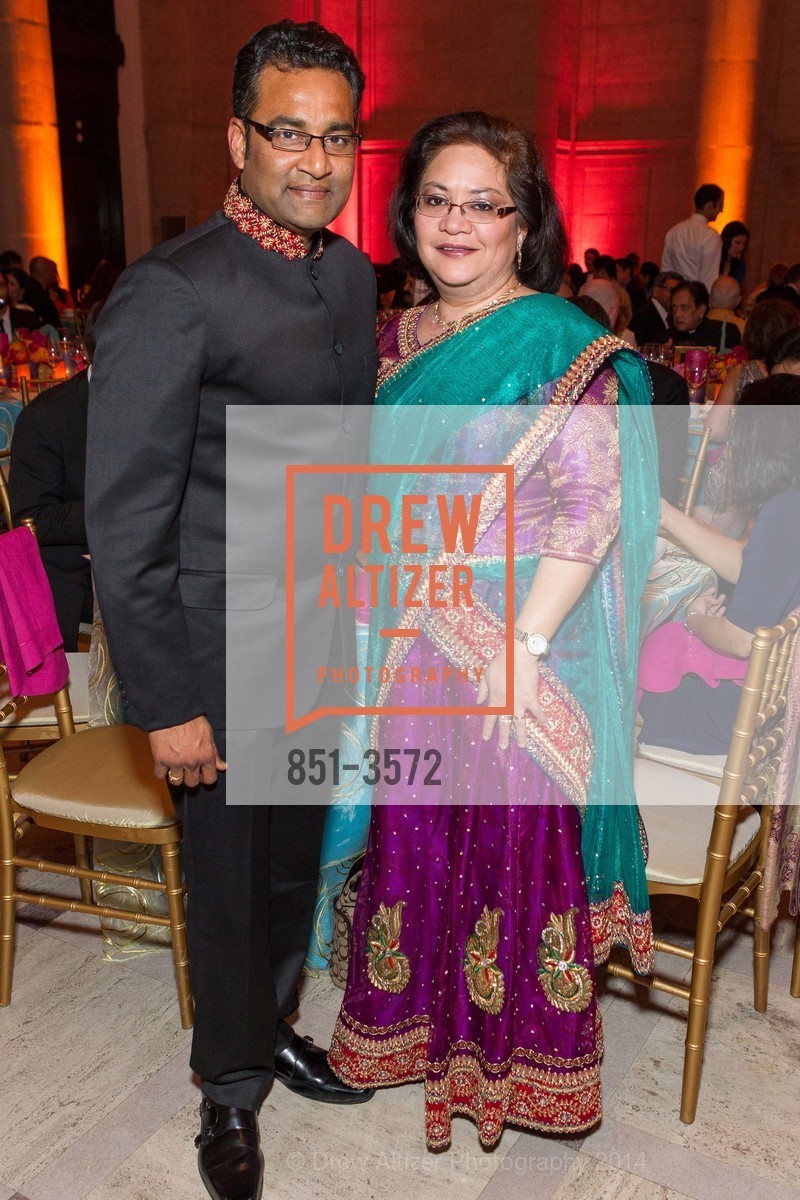 Rajiv Nema, Karla Nema, YOGA Gala at the ASIAN ART MUSEUM, US, February 19th, 2014, Photo #851-3572 Rajiv Nema, Karla Nema, Photo #851-3572