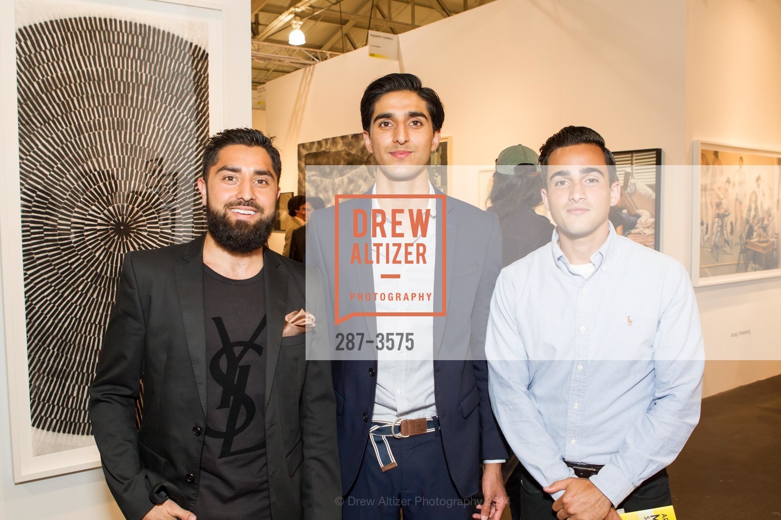 Roh Habibi, Ramin Habibi, Masoud Ardestani, ART MARKET San Francisco Benefit Preview Gala, US, May 15th, 2014, Photo #287-3575 Roh Habibi, Ramin Habibi, Masoud Ardestani, Photo #287-3575