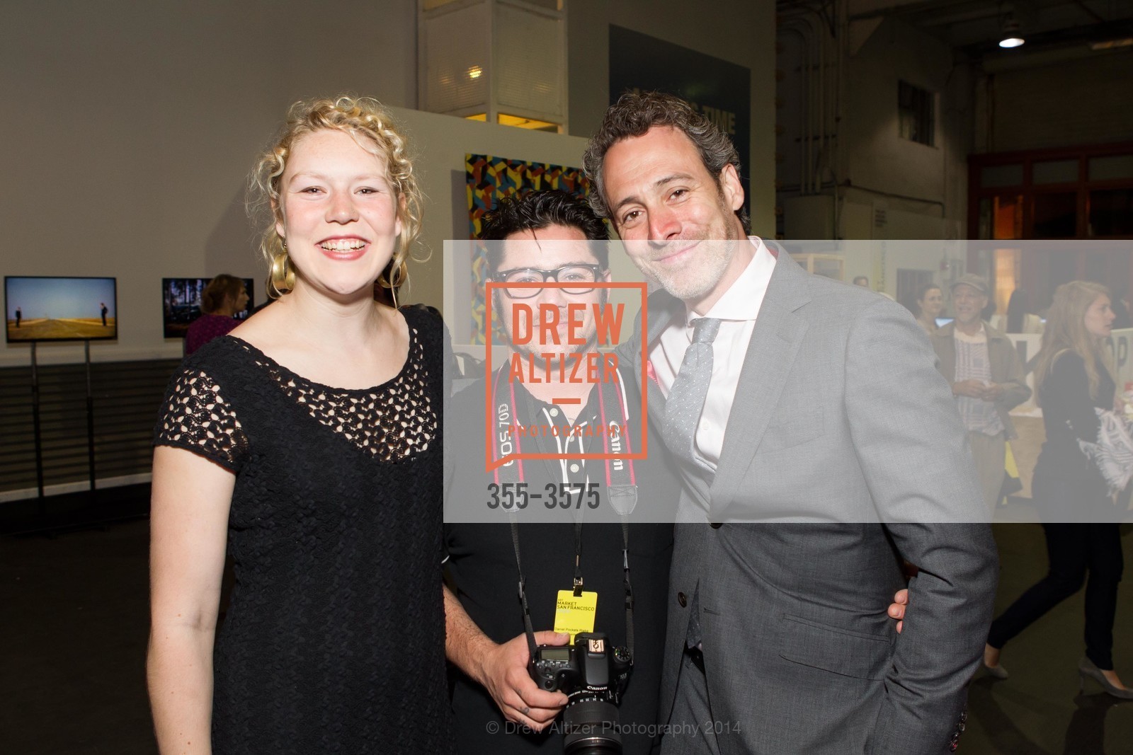 Olivia Mann, Daniel Rieke, Jeffrey Wainhause, ART MARKET San Francisco Benefit Preview Gala, US, May 15th, 2014, Photo #355-3575 Olivia Mann, Daniel Rieke, Jeffrey Wainhause, Photo #355-3575