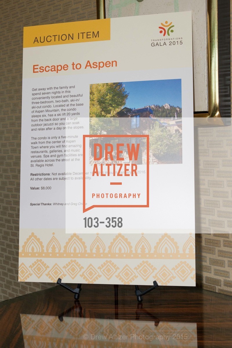 Atmosphere, ReSurge International Gala, Four Seasons San Francisco, October 10th, 2015,Drew Altizer, Drew Altizer Photography, full-service event agency, private events, San Francisco photographer, photographer California