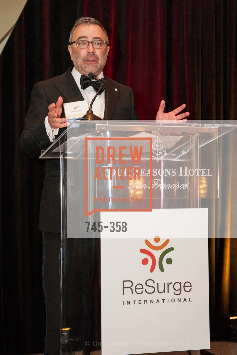 Jeff Whisenant, ReSurge International Gala, Four Seasons San Francisco, October 10th, 2015,Drew Altizer, Drew Altizer Photography, full-service agency, private events, San Francisco photographer, photographer california