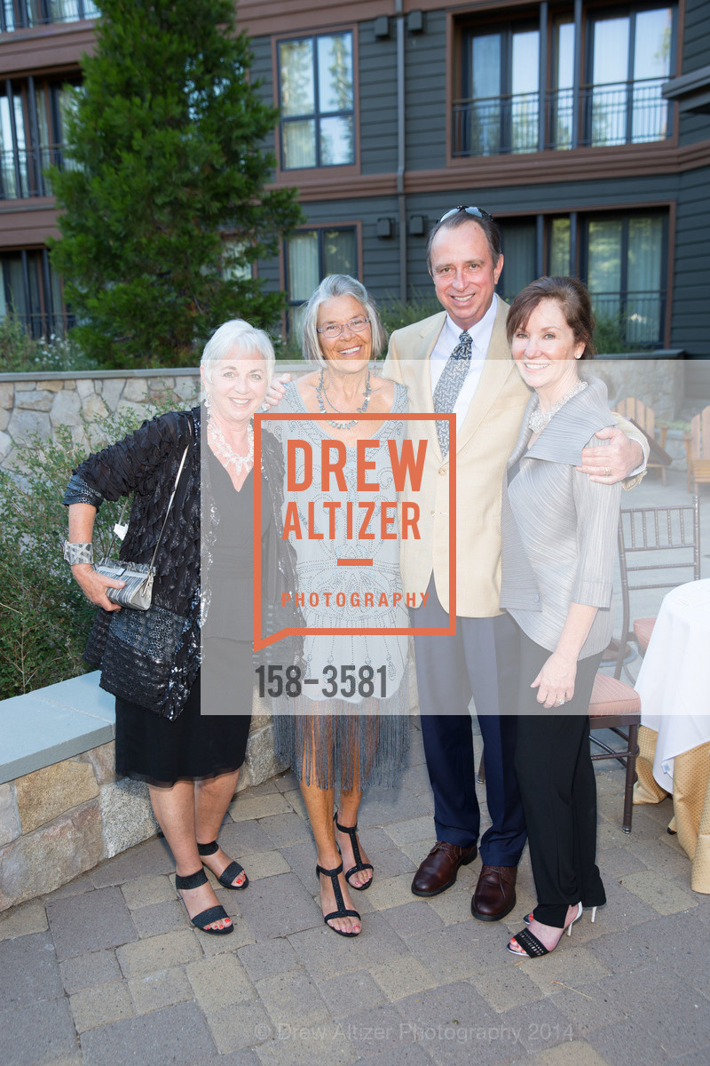 Ellen Rosenbaum, Deborah Clark, Herbert Schilling, Renee Schilling, LEAGUE TO SAVE LAKE TAHOE, Ritz-Carlton Cocktail Reception, US, August 1st, 2014, Photo #158-3581 Ellen Rosenbaum, Deborah Clark, Herbert Schilling, Renee Schilling, Photo #158-3581