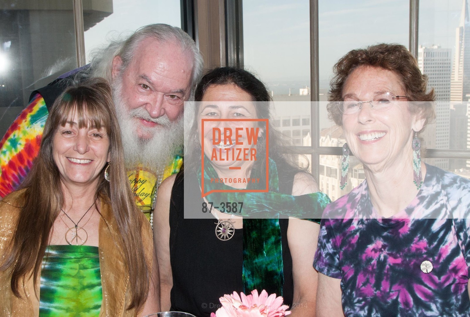 Barbara Horn, Barf Bucket Bob, Marguerite Etemad, Andi Rice, BLACK TIE & TIE DYE 2014 Gala, US, May 16th, 2014, Photo #87-3587 Barbara Horn, Barf Bucket Bob, Marguerite Etemad, Andi Rice, Photo #87-3587