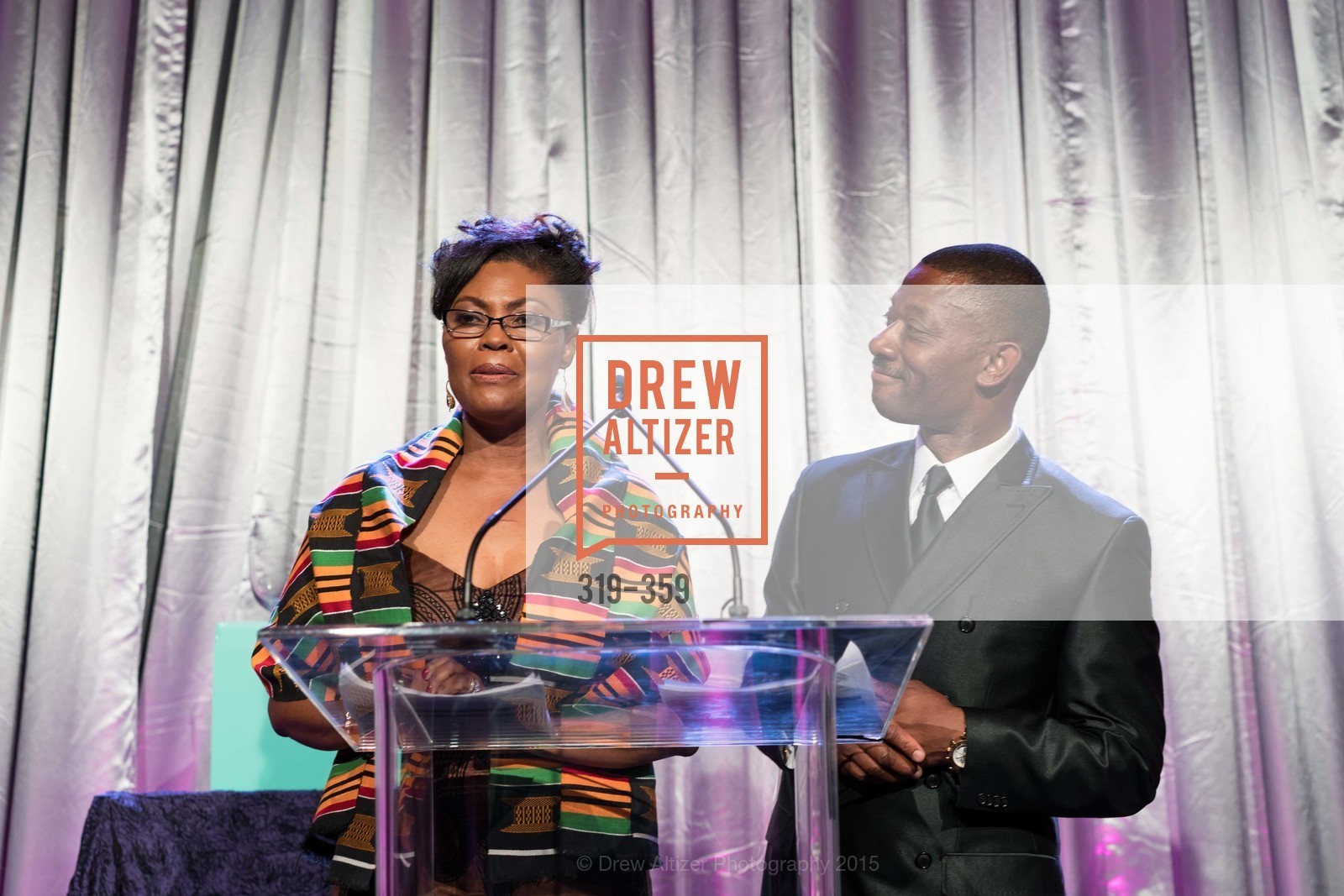 Gladys Moore, Kofi Bonner, 2015 MoAD Gala: Finding the I in Diaspora, MoAD Museum & The St. Regis, October 10th, 2015,Drew Altizer, Drew Altizer Photography, full-service agency, private events, San Francisco photographer, photographer california