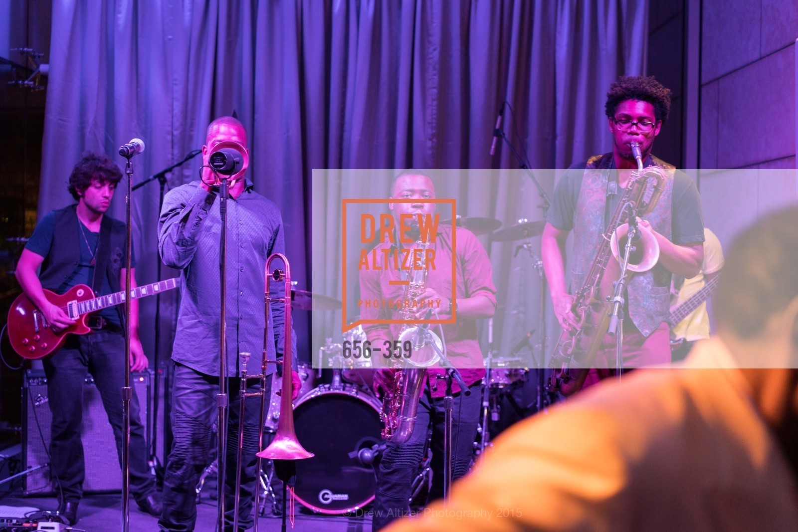 Performance By Trombone Shorty And Orleans Avenue, 2015 MoAD Gala: Finding the I in Diaspora, MoAD Museum & The St. Regis, October 10th, 2015,Drew Altizer, Drew Altizer Photography, full-service agency, private events, San Francisco photographer, photographer california