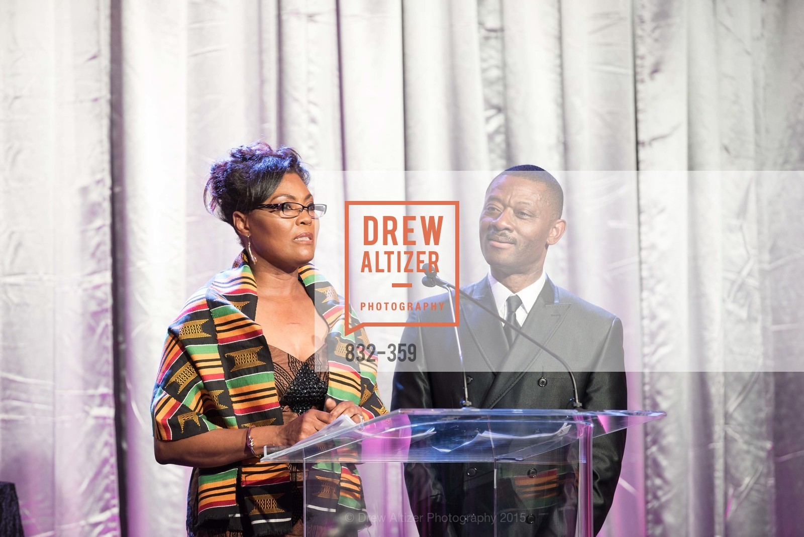 Gladys Moore, Kofi Bonner, 2015 MoAD Gala: Finding the I in Diaspora, MoAD Museum & The St. Regis, October 10th, 2015,Drew Altizer, Drew Altizer Photography, full-service agency, private events, San Francisco photographer, photographer california