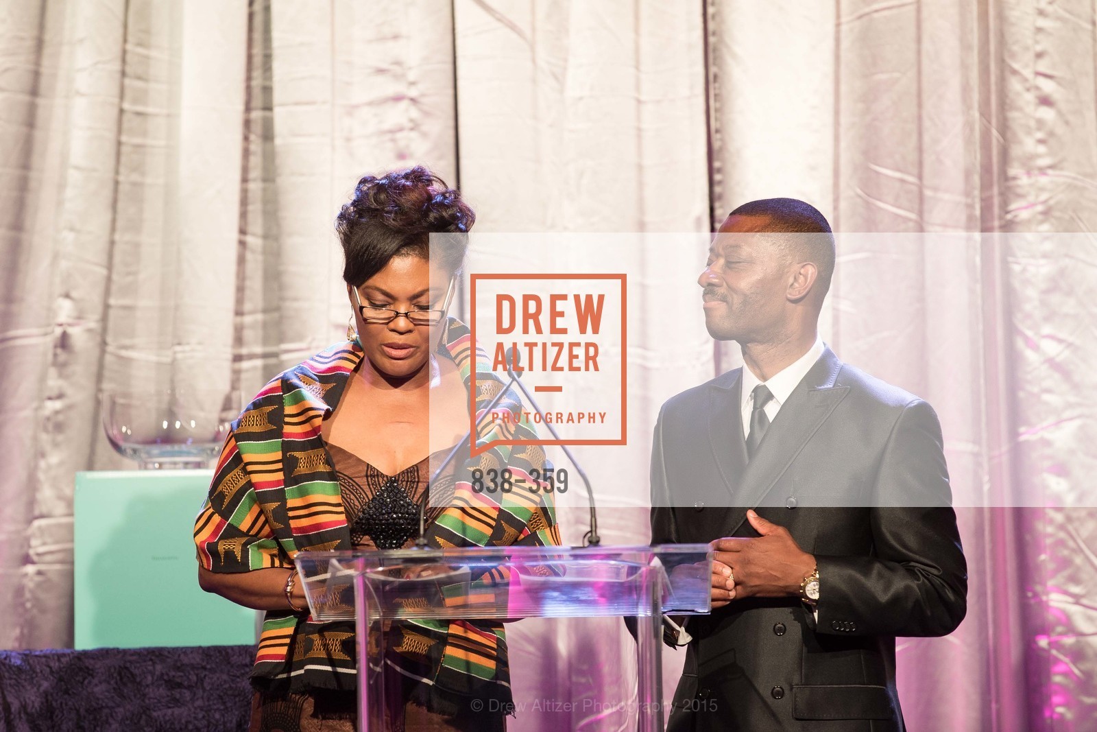 Gladys Moore, Kofi Bonner, 2015 MoAD Gala: Finding the I in Diaspora, MoAD Museum & The St. Regis, October 10th, 2015,Drew Altizer, Drew Altizer Photography, full-service agency, private events, San Francisco photographer, photographer california