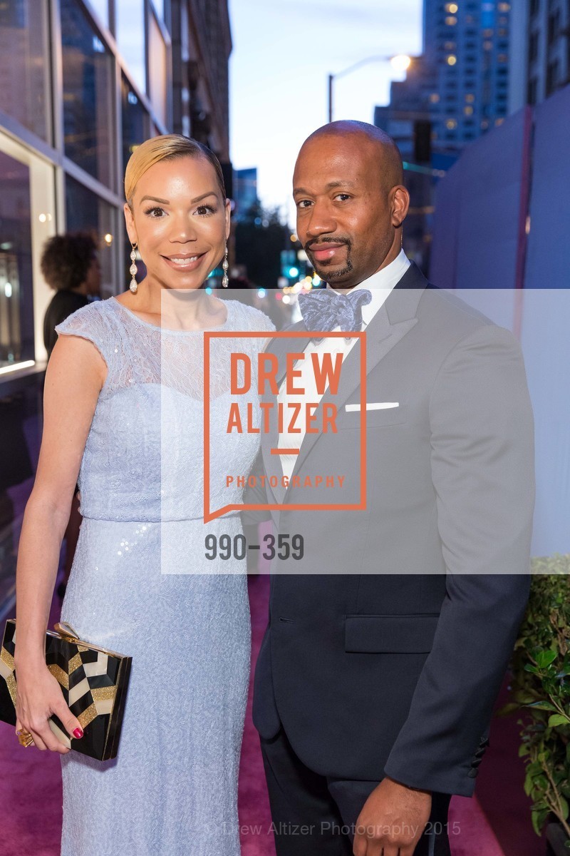 Julia Mathis, Jimi Harris, 2015 MoAD Gala: Finding the I in Diaspora, MoAD Museum & The St. Regis. MoAD Museum & The St. Regis, October 9th, 2015, Photo #990-359 Julia Mathis, Jimi Harris, Photo #990-359