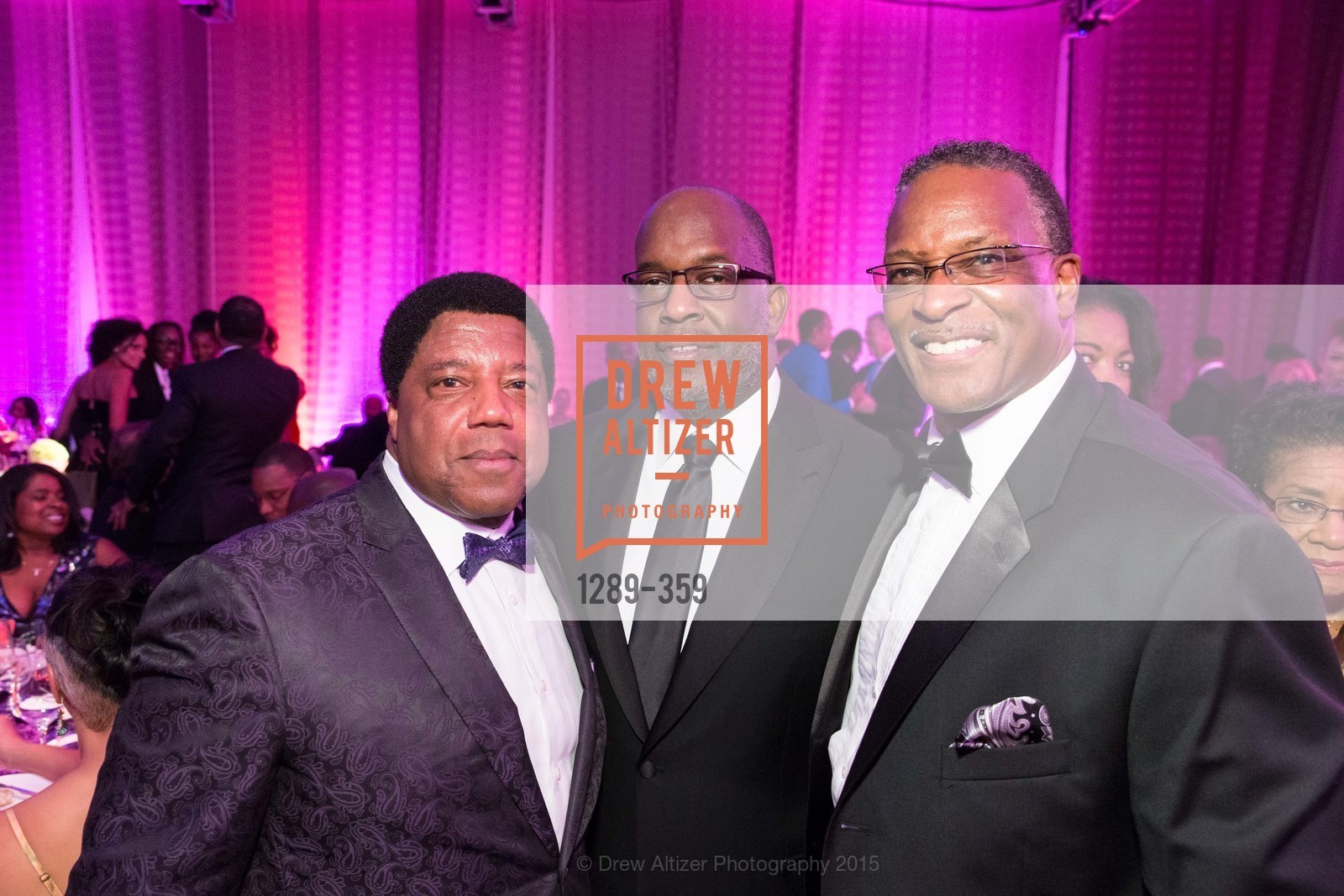 Lloyd Dean, Bernard Tyson, Dave Clark, 2015 MoAD Gala: Finding the I in Diaspora, Multiple, November 11th, 2019, Photo #1289-359 Lloyd Dean, Bernard Tyson, Dave Clark, Photo #1289-359