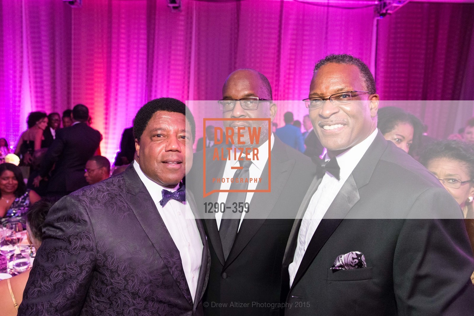 Lloyd Dean, Bernard Tyson, Dave Clark, 2015 MoAD Gala: Finding the I in Diaspora, Multiple, November 11th, 2019, Photo #1290-359 Lloyd Dean, Bernard Tyson, Dave Clark, Photo #1290-359