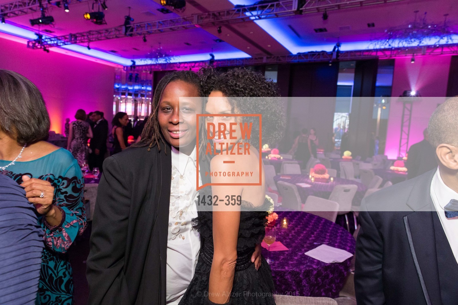 Mickalene Thomas, Raquel Chevremont, 2015 MoAD Gala: Finding the I in Diaspora, MoAD Museum & The St. Regis, October 10th, 2015,Drew Altizer, Drew Altizer Photography, full-service agency, private events, San Francisco photographer, photographer california