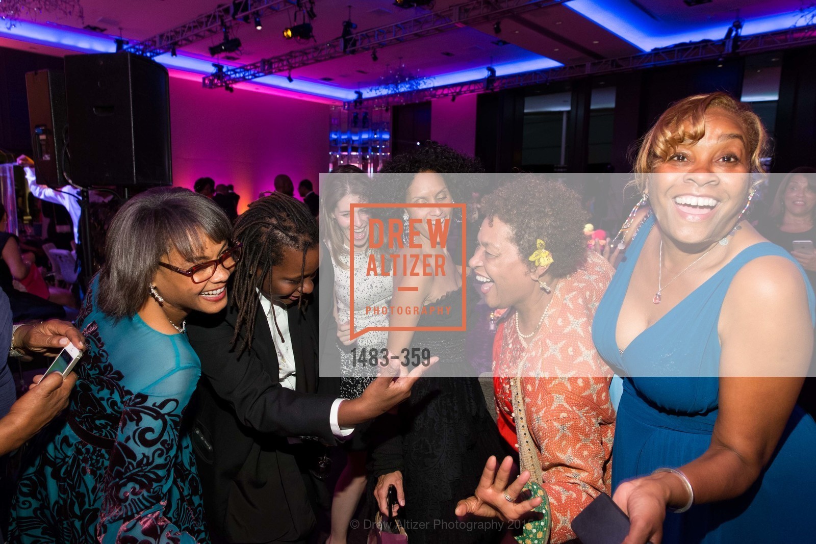 Karen Jenkins Johnson, Mickalene Thomas, Raquel Chevremont, Carrie Weems, Nashormeh Lindo, 2015 MoAD Gala: Finding the I in Diaspora, MoAD Museum & The St. Regis, October 10th, 2015,Drew Altizer, Drew Altizer Photography, full-service agency, private events, San Francisco photographer, photographer california