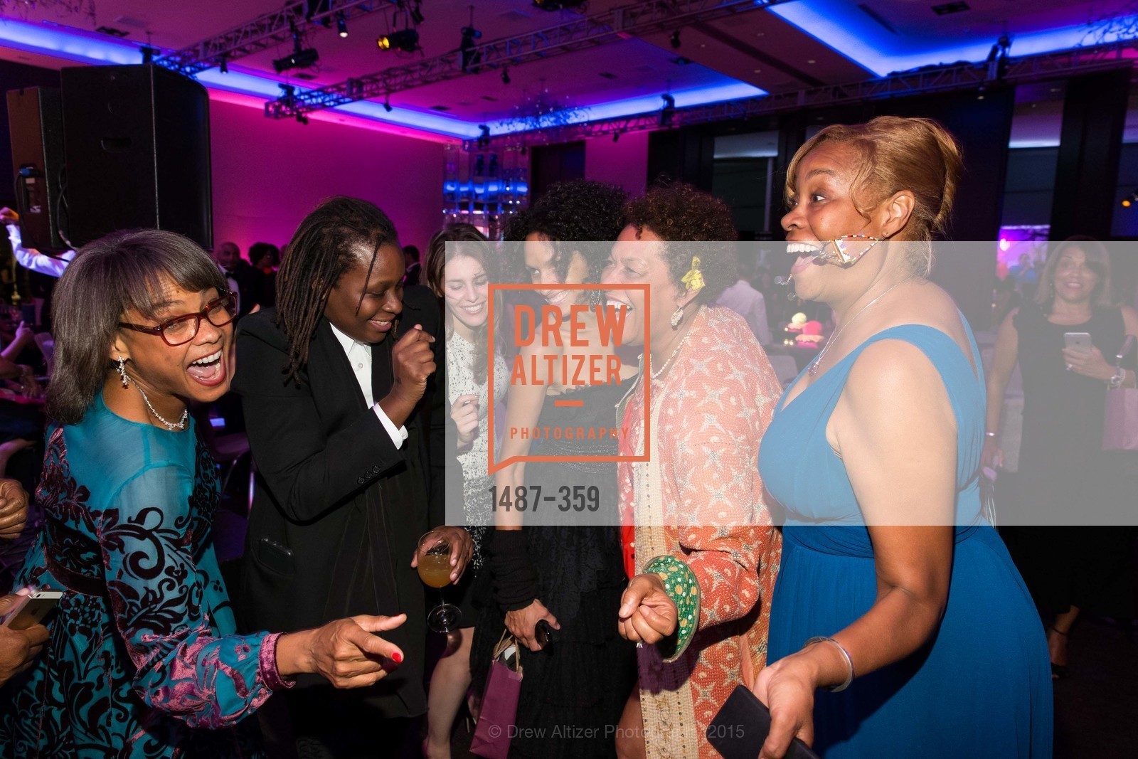 Karen Jenkins Johnson, Mickalene Thomas, Raquel Chevremont, Carrie Weems, Nashormeh Lindo, 2015 MoAD Gala: Finding the I in Diaspora, MoAD Museum & The St. Regis, October 10th, 2015,Drew Altizer, Drew Altizer Photography, full-service agency, private events, San Francisco photographer, photographer california