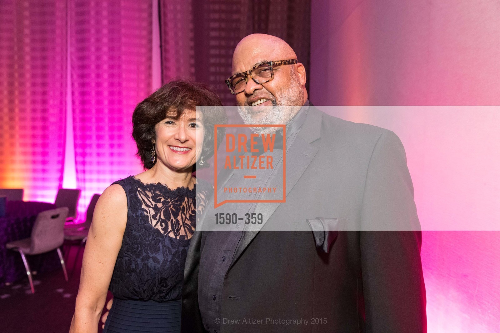 Linda Spain DeBruin, Bernard Tyson, 2015 MoAD Gala: Finding the I in Diaspora, Multiple, November 11th, 2019, Photo #1590-359 Linda Spain DeBruin, Bernard Tyson, Photo #1590-359