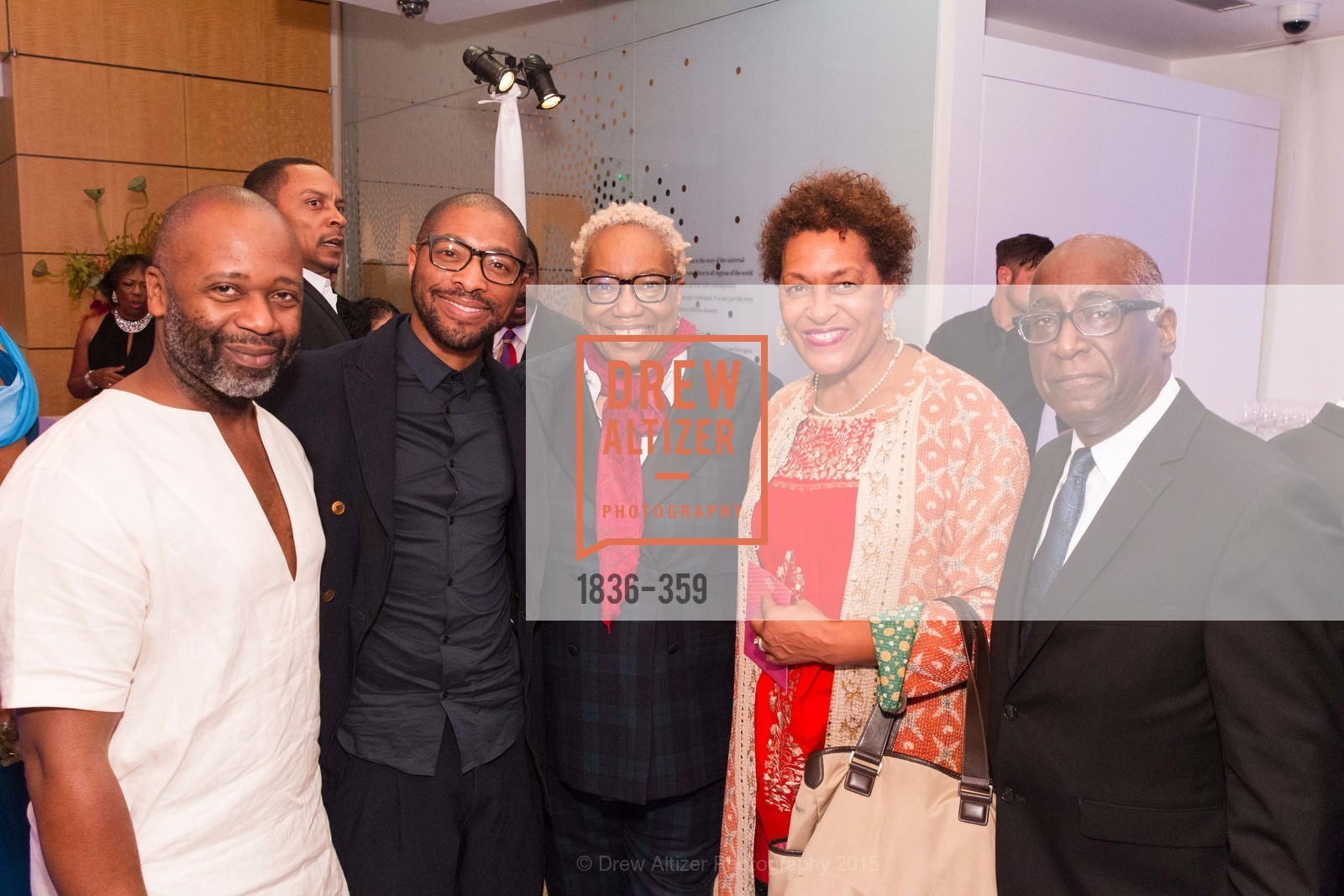 Theaster Gates, Linda Harrison, Carrie Weems, Michael Warr, 2015 MoAD Gala: Finding the I in Diaspora, MoAD Museum & The St. Regis, October 10th, 2015,Drew Altizer, Drew Altizer Photography, full-service agency, private events, San Francisco photographer, photographer california