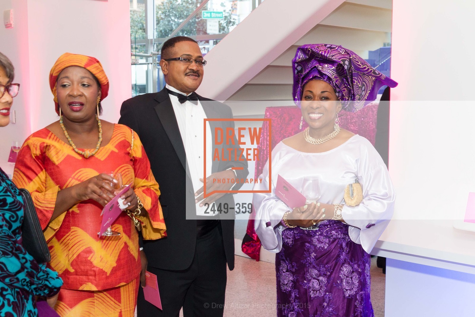 Catherine Budu, Ray Rawanji, Vivian Rawanji, 2015 MoAD Gala: Finding the I in Diaspora, MoAD Museum & The St. Regis, October 10th, 2015,Drew Altizer, Drew Altizer Photography, full-service agency, private events, San Francisco photographer, photographer california