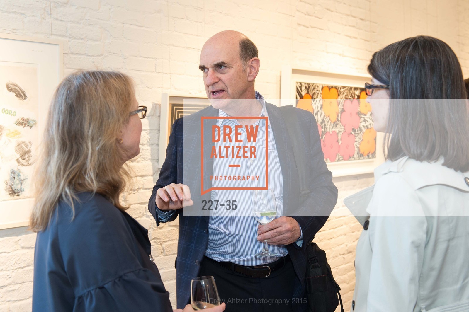 Bob Fisher, Post War and Contemporary preview at Hedge Gallery , Hedge Gallery. 501 Pacific Ave, San Francisco, CA 94133, April 16th, 2015,Drew Altizer, Drew Altizer Photography, full-service agency, private events, San Francisco photographer, photographer california