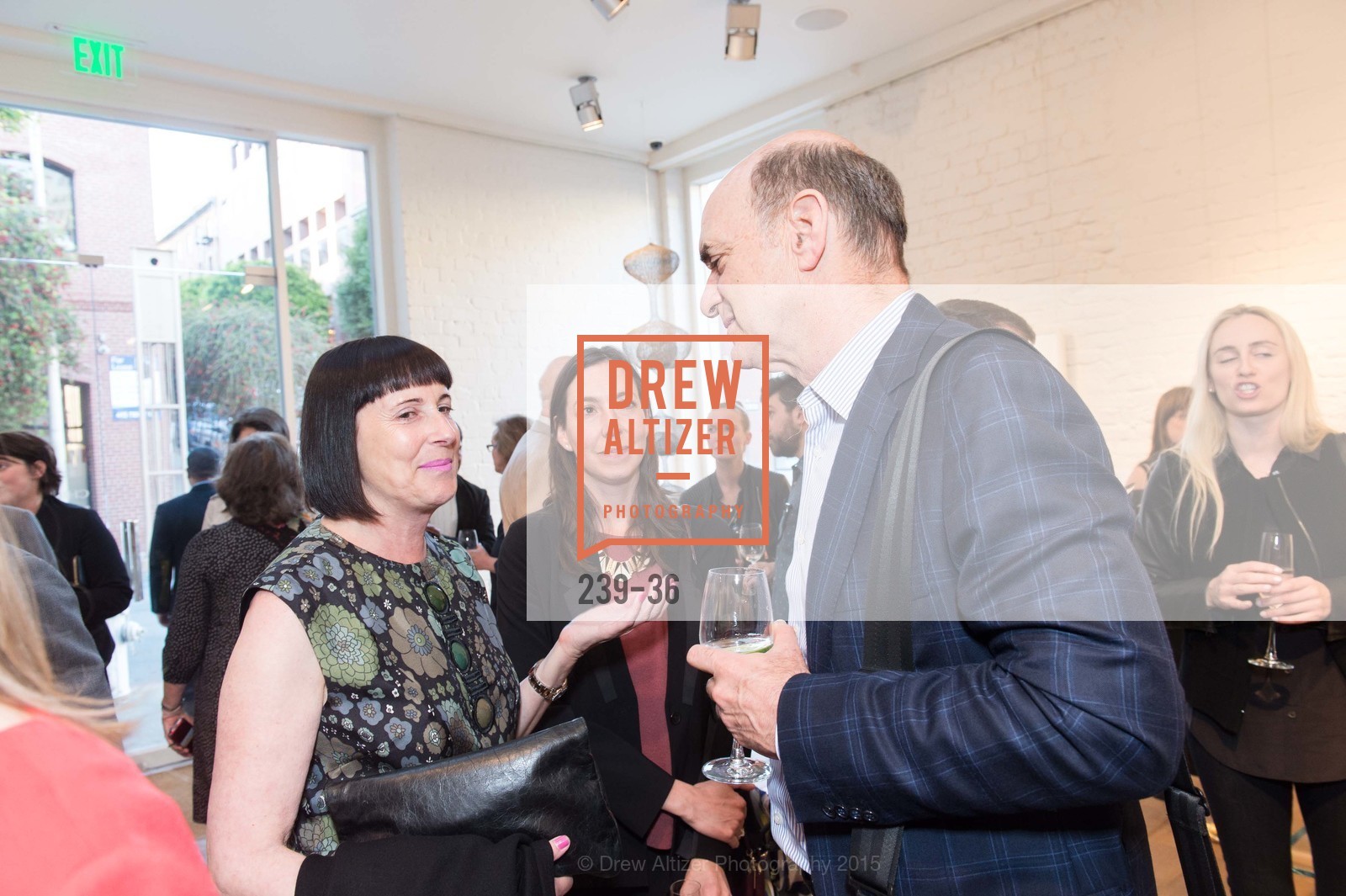 Carla Emil, Bob Fisher, Post War and Contemporary preview at Hedge Gallery , Hedge Gallery. 501 Pacific Ave, San Francisco, CA 94133, April 16th, 2015,Drew Altizer, Drew Altizer Photography, full-service agency, private events, San Francisco photographer, photographer california