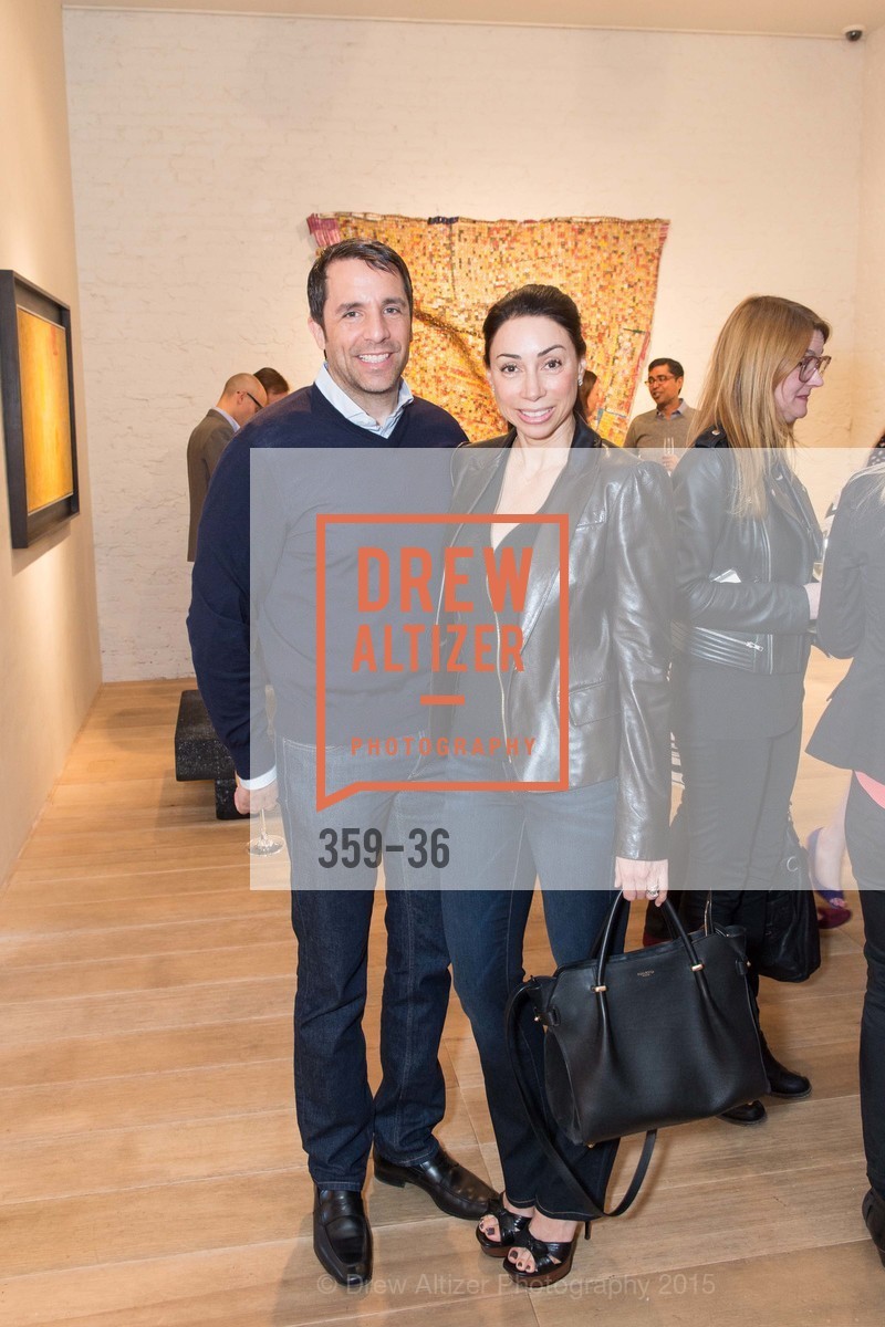 Stuart Peterson, Gina Peterson, Post War and Contemporary preview at Hedge Gallery , Hedge Gallery. 501 Pacific Ave, San Francisco, CA 94133, April 16th, 2015,Drew Altizer, Drew Altizer Photography, full-service agency, private events, San Francisco photographer, photographer california