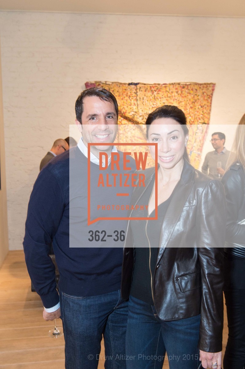 Stuart Peterson, Gina Peterson, Post War and Contemporary preview at Hedge Gallery , Hedge Gallery. 501 Pacific Ave, San Francisco, CA 94133, April 16th, 2015,Drew Altizer, Drew Altizer Photography, full-service agency, private events, San Francisco photographer, photographer california